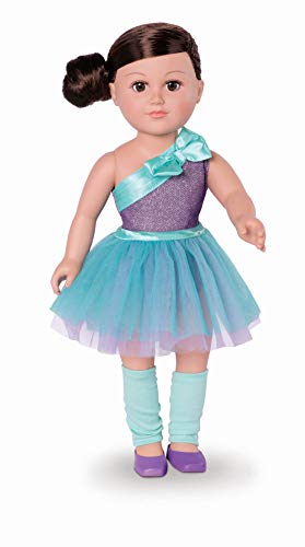 myLife Brand Products My Life As Poseable 18" Ballerina Doll - Brunette