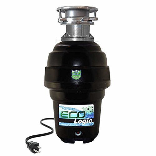 Eco-Logic 10 Premium Food Waste Disposer with 3-bolt Mount