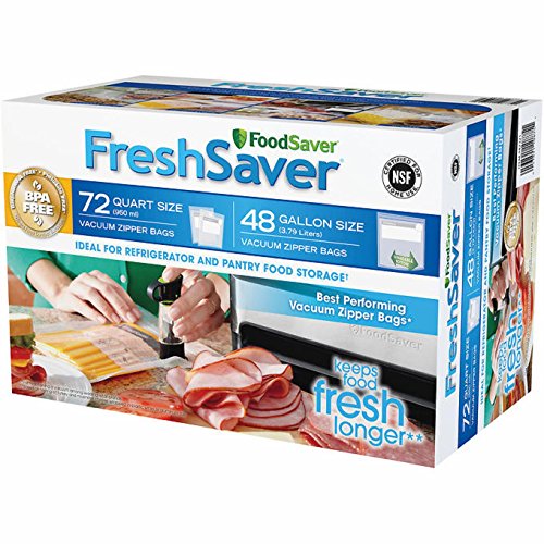 FoodSaver FreshSaver Zipper Bag Combo Pack