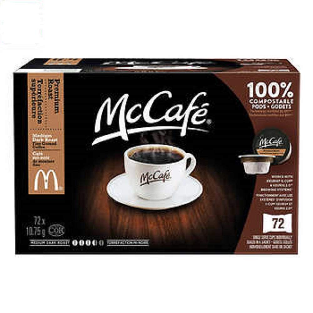 McCafe Premium Roast Coffee, 2 x 72 pods