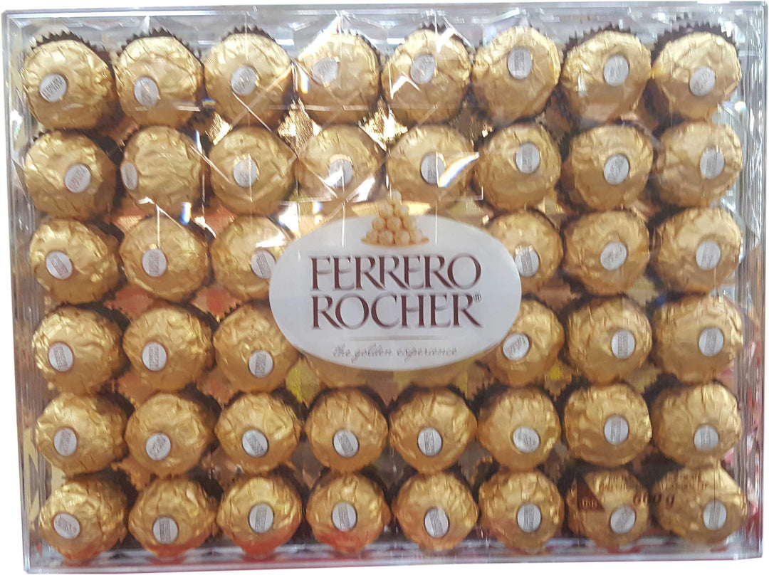 Ferrero Rocher Chocolate 48 Pieces Net Wt (600 Gram), 600 Grams