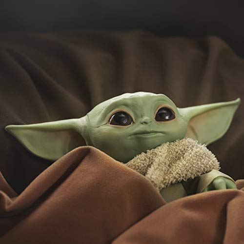 Star Wars The Child Talking Plush Toy with Character Sounds and Accessories, The Mandalorian Toy for Kids Ages 3 and Up