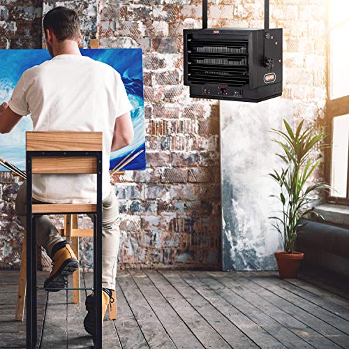 Dyna-Glo EG5000DGP 240V 5000W Garage Heater, Black
