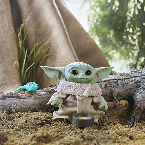Star Wars The Child Talking Plush Toy with Character Sounds and Accessories, The Mandalorian Toy for Kids Ages 3 and Up