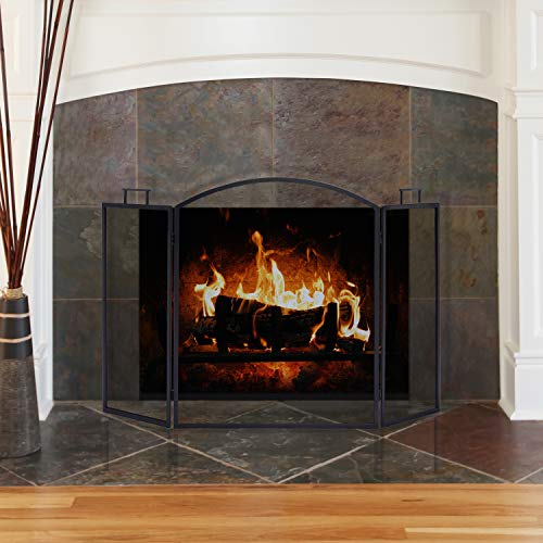 Pleasant Hearth Classic 3 Panel Fireplace Screen