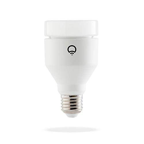 LIFX Wi-Fi Smart LED Light Bulb, Adjustable, Multicolor, Dimmable, No Hub Required, Works with Alexa