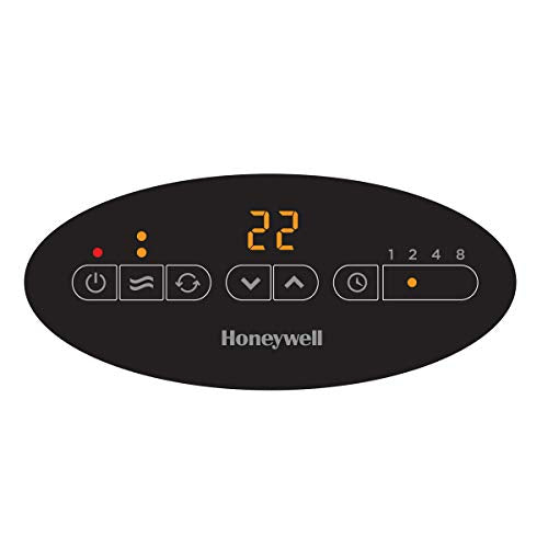 Honeywell HCE317BC Slim Ceramic Tower Heater, Black