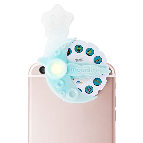 Moonlite - Special Edition Eric Carle Gift Pack, Storybook Projector for Smartphones with 5 Story Reels, for Ages 1 and Up