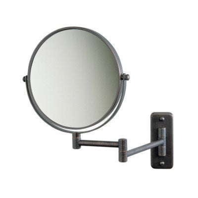 Jerdon Style, LLC JP7506BZ 8-Inch 5X Magnification, Wall Mount Mirror