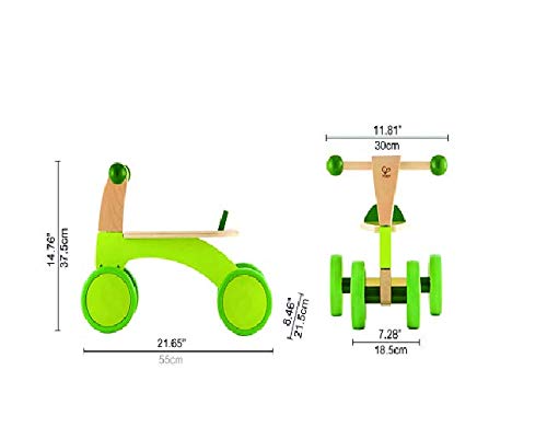 Hape Scoot Around Kid's Wooden Ride On Balance Bike