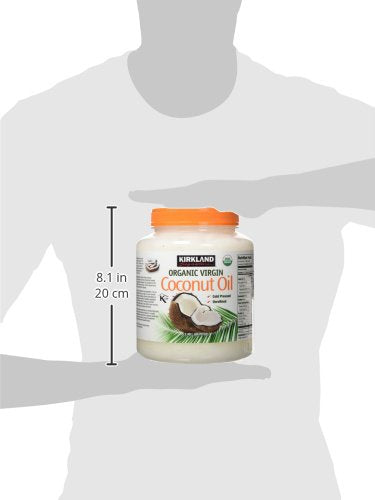 Kirkland Signature Organic Coconut Oil, 84 oz (2.62 QT), 2.48 L
