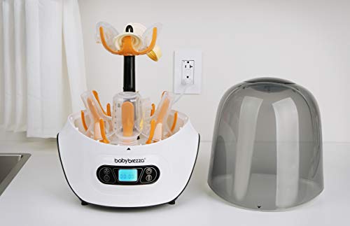 Baby Brezza Baby Bottle Sterilizer and Dryer Machine – Electric Steam Sterilization - Universal Fit - Pacifiers, Glass, Plastic, and Newborn Feeding Bottles