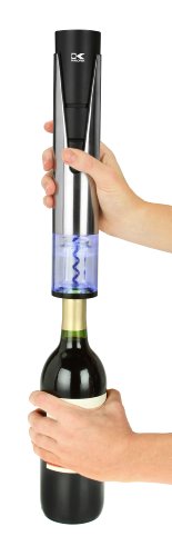 Kalorik 2-in-1 Wine Opener and Preserver, Stainless Steel