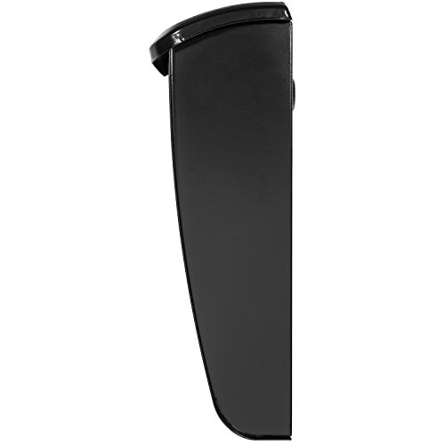 Architectural Mailboxes Bordeaux Locking Black Wall Mount, Small