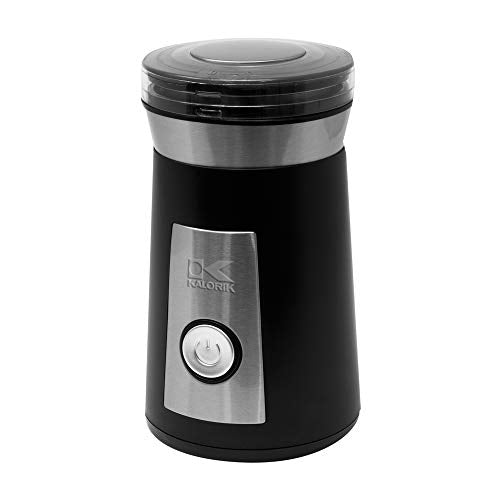 Kalorik, CG 44047 BK, Coffee and Herb Grinder, Stainless Steel & Black