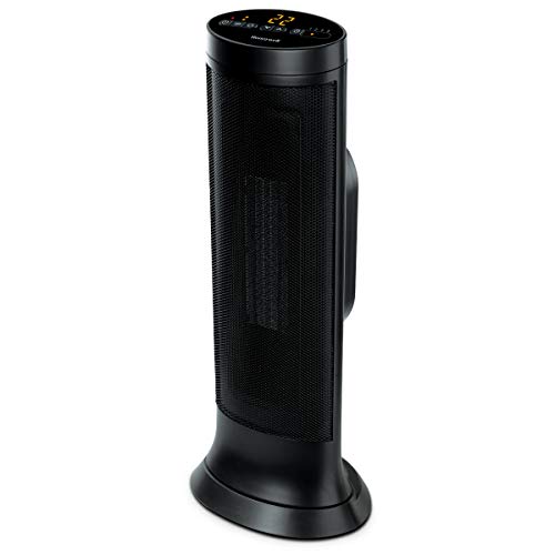 Honeywell HCE317BC Slim Ceramic Tower Heater, Black