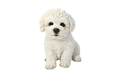 Hi-Line Gift Ltd Sitting Bichon Frise Puppy, 6"