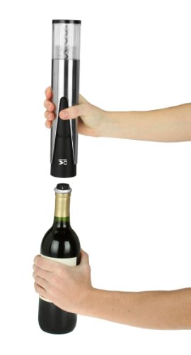 Kalorik 2-in-1 Wine Opener and Preserver, Stainless Steel