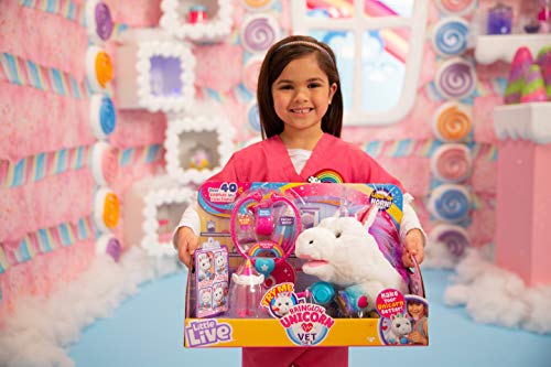 Little Live RAINGLOW Unicorn Vet Set