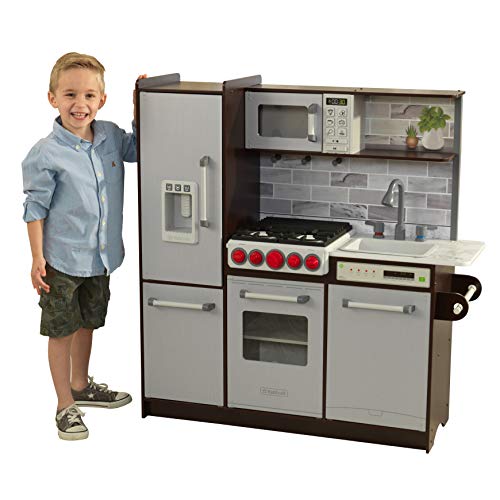 KidKraft 53426 Ultimate Elite Play Kitchen with Ez Kraft Assembly