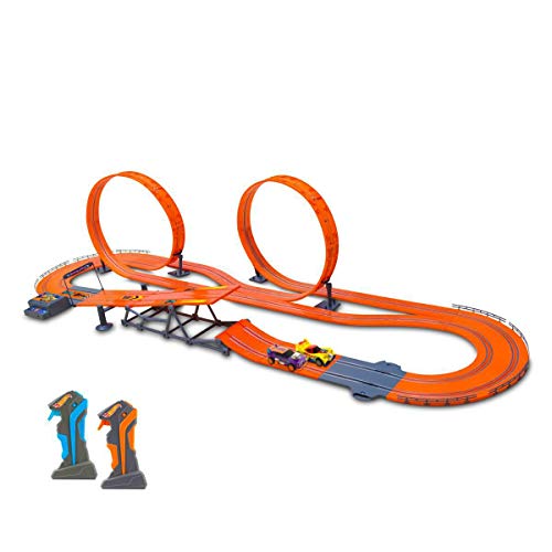 Hot Wheels 1:43 2.4G Zero-Gravity Slot Track Set (760cm/ 24.9ft)