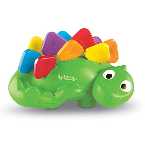 Learning Resources Steggy the Fine Motor Dino, Montessori Toys, Color Recognition, Developmental Toys, Fine Motor Toy, Ages 2+