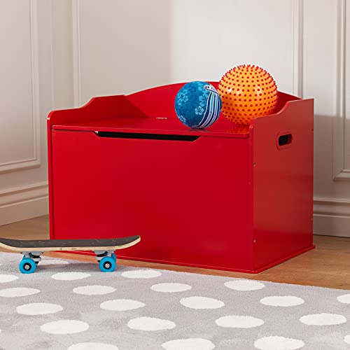 KidKraft Austin Toy Box, Red