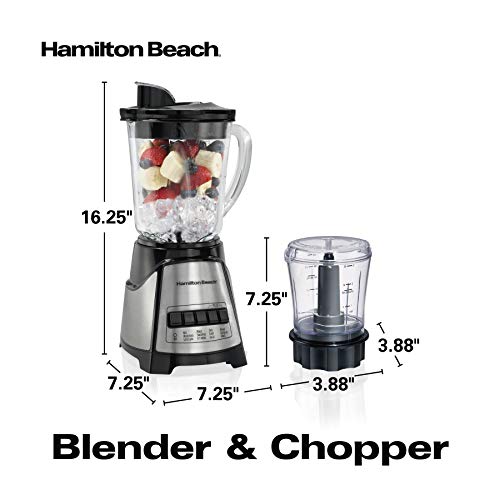 Hamilton Beach 12 Function Blender &Amp; Chopper with Mess-Free 4 Home Good