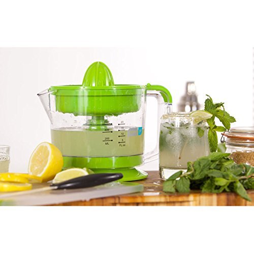 Dash Citrus Juicer Extractor: Compact Juicer for Healthy Juice, Oranges, Lemons, Limes, Grapefruit & Other Citrus Fruit with Easy Pour Spout + 32 oz Pitcher