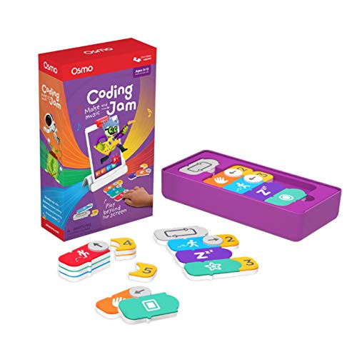 Osmo - Coding Jam - Ages 5-12 - Music Creation, Coding & Problem Solving - For iPad or Fire Tablet (Osmo Base Required)