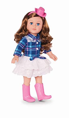 myLife Brand Products My Life As Poseable 18" Cowgirl Doll - Brunette