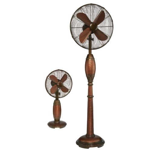 DecoBREEZE Makani 16-inch Pedestal Fan 3-Speed Oscillating Stand Fan