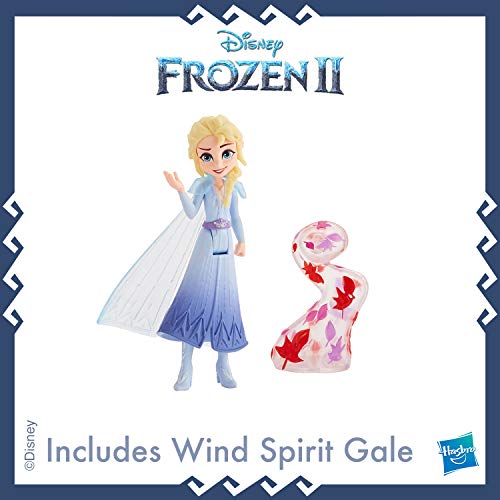 Disney Frozen Adventure Collection, 5 Small Dolls from Frozen 2, Anna, Elsa, Kristoff, Sven, Olaf, and Gale Accessory