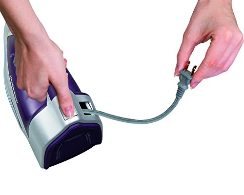 Hamilton Beach 19902R Durathon Digital Iron with Retractable Cord, Purple & Grey