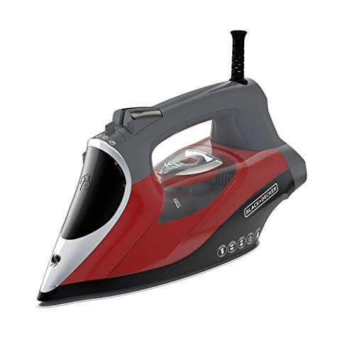BLACK+DECKER Steam Iron, Tangle-Free Retractable Cord