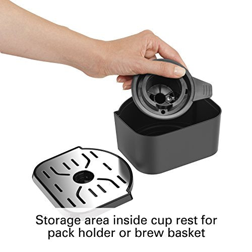 Hamilton Beach FlexBrew Single-Serve Coffee Maker for K-Cups and Ground Coffee with Adjustable Brew Strength (49979)