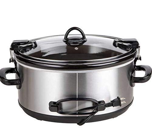 Crock-Pot 6.6 L (7 qt.) Cook and Carry Slow Cooker with Countdown Timer