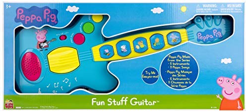 Peppa Pig Kids Musical Fun Stuff Educational Guitar