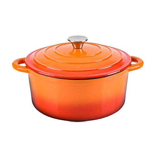 Hamilton Beach 5.5-Quart Enameled Coated Dutch Oven Pot