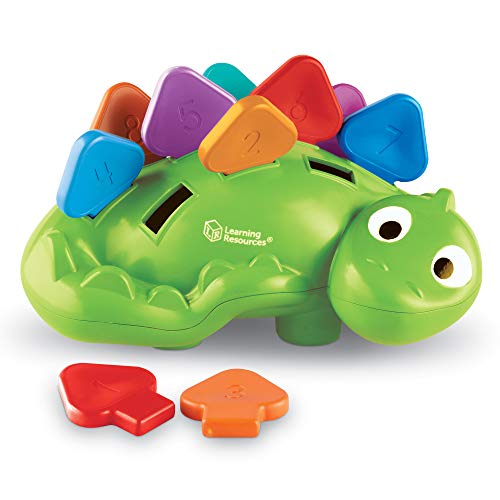 Learning Resources Steggy the Fine Motor Dino, Montessori Toys, Color Recognition, Developmental Toys, Fine Motor Toy, Ages 2+