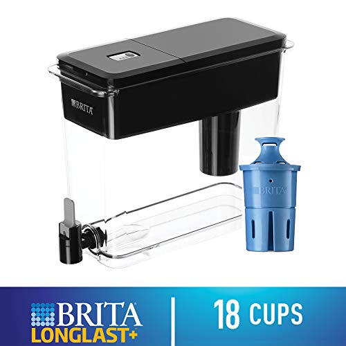 Brita UltraMax Water Filter Dispenser with 1 Replacement Filter