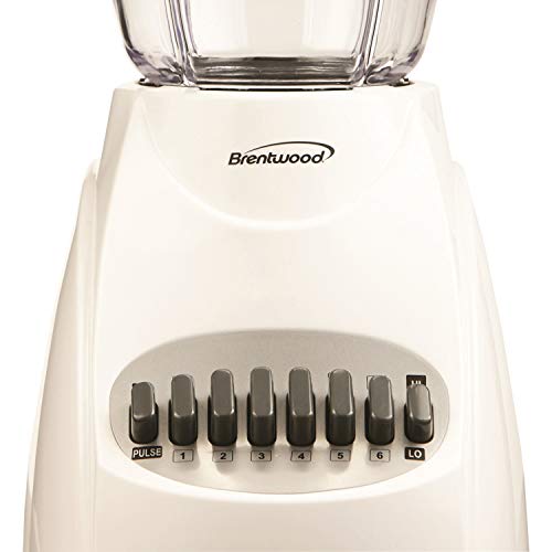 Brentwood JB-220W Blender, Apple, White