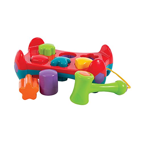 Playgro 6684339 Shape Sorting Tray for baby infant toddler children, Playgro is Encouraging Imagination with STEM/STEM for a bright future - Great start for a world of learning