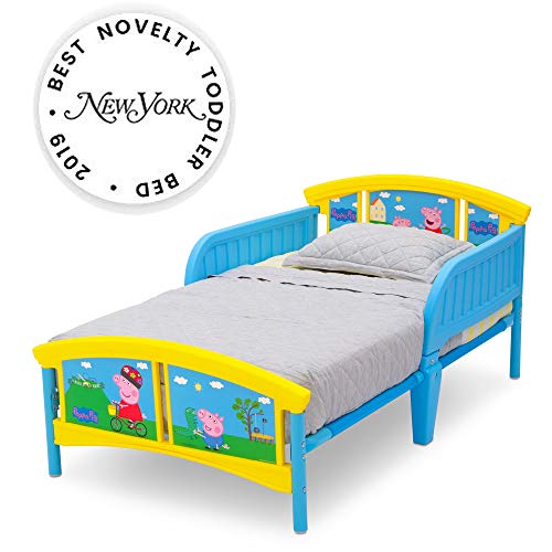 Delta Children Peppa Pig Plastic Toddler Bed