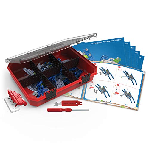 Meccano, Motorized Movers STEAM Building Kit with Animatronics, Inventor Sets / Geared Machines