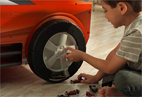 KidKraft 18027 Speedway Play N Store Activity Table, Large, Multi