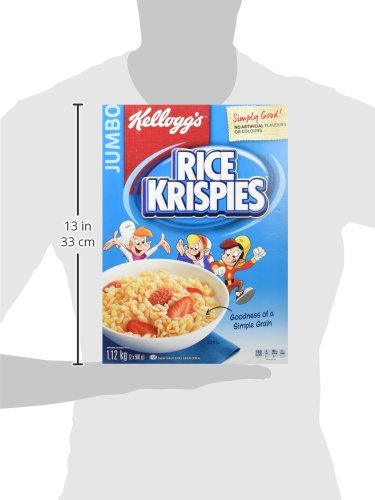 Kellogg's Rice Krispies Cereal-Original-1.12kg (Jumbo Size)