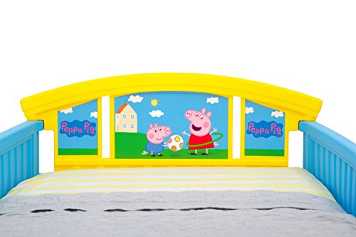 Delta Children Peppa Pig Plastic Toddler Bed