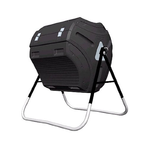 Lifetime 60058 Compost Tumbler, 80-Gallon, Black