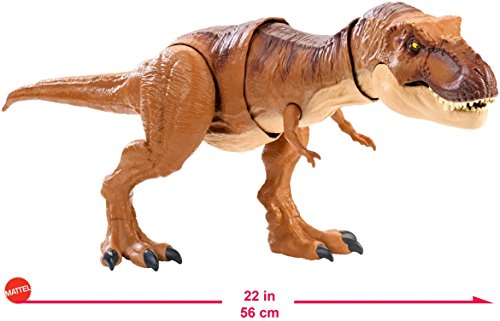 Jurassic World Thrash 'n Throw Tyrannosaurus Rex Figure